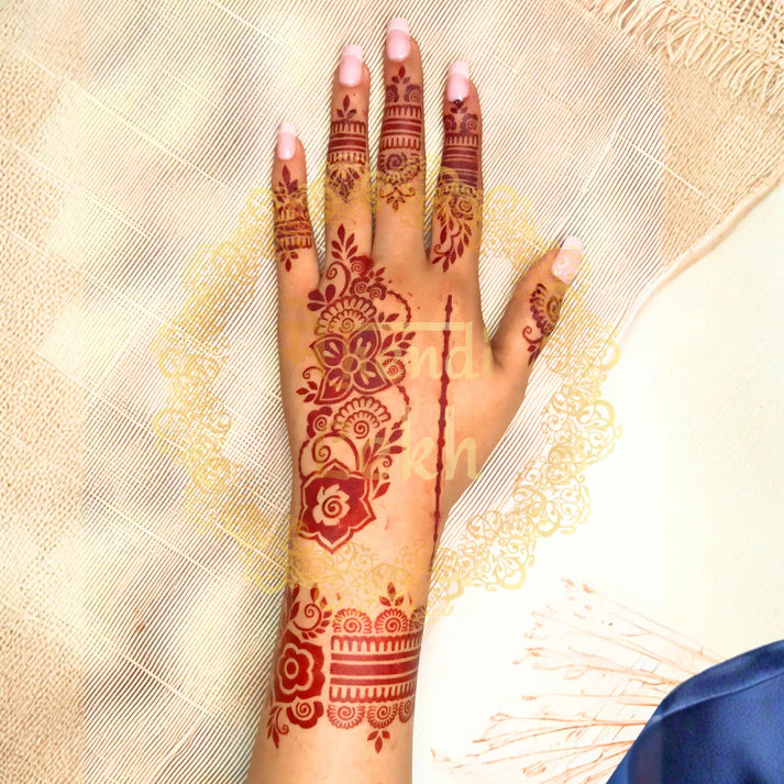 Mehendi Stencil MLS-06