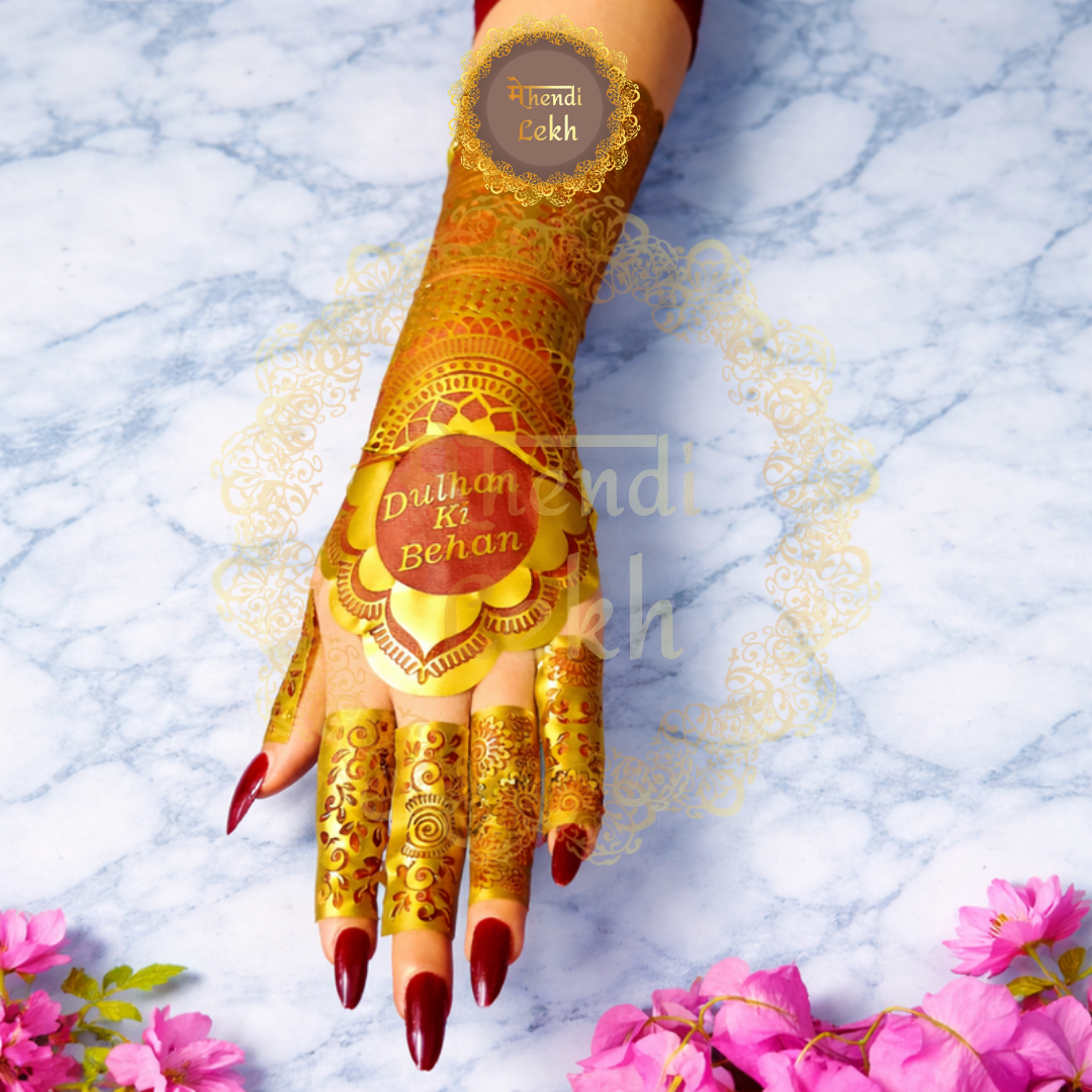 Semi-Bridal Stencil MLB-03