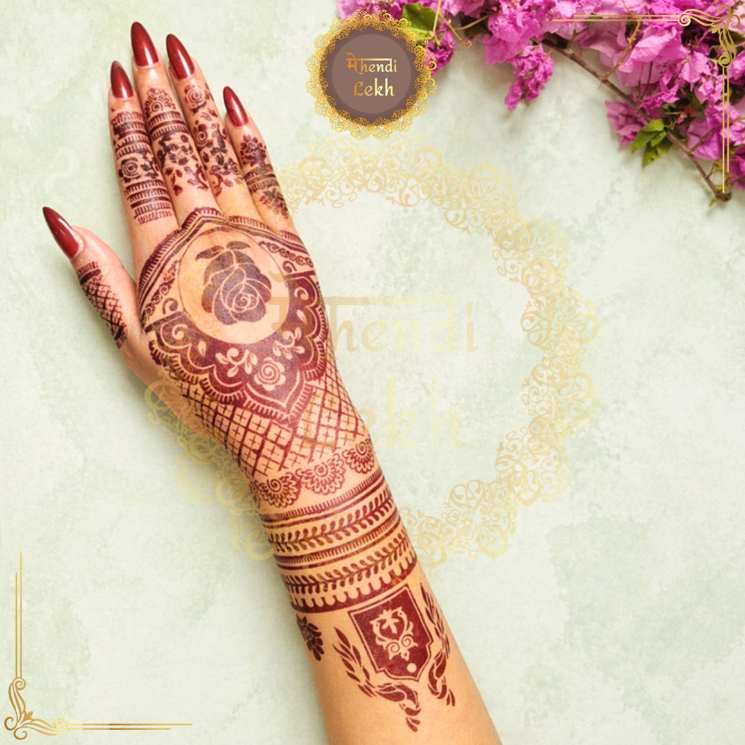 Semi-Bridal Stencil MLB-04