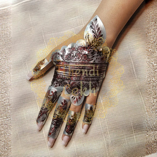 Mehendi Stencil MLS-02
