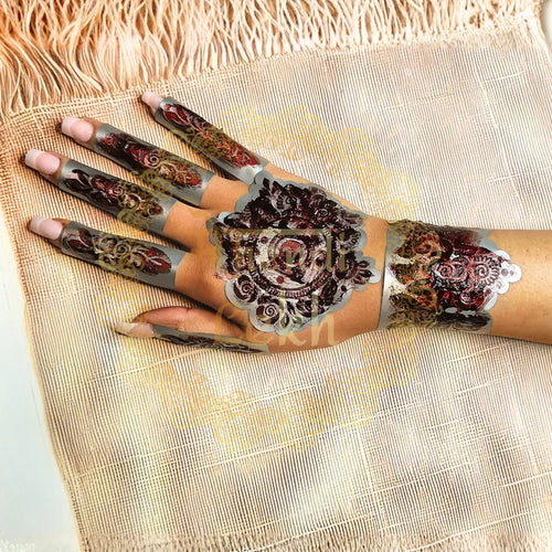 Mehendi Stencil MLS-01