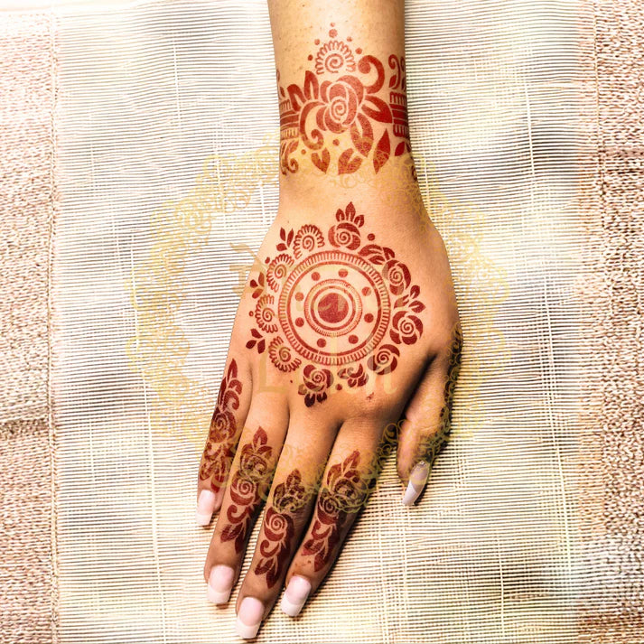 Mehendi Stencil MLS-01
