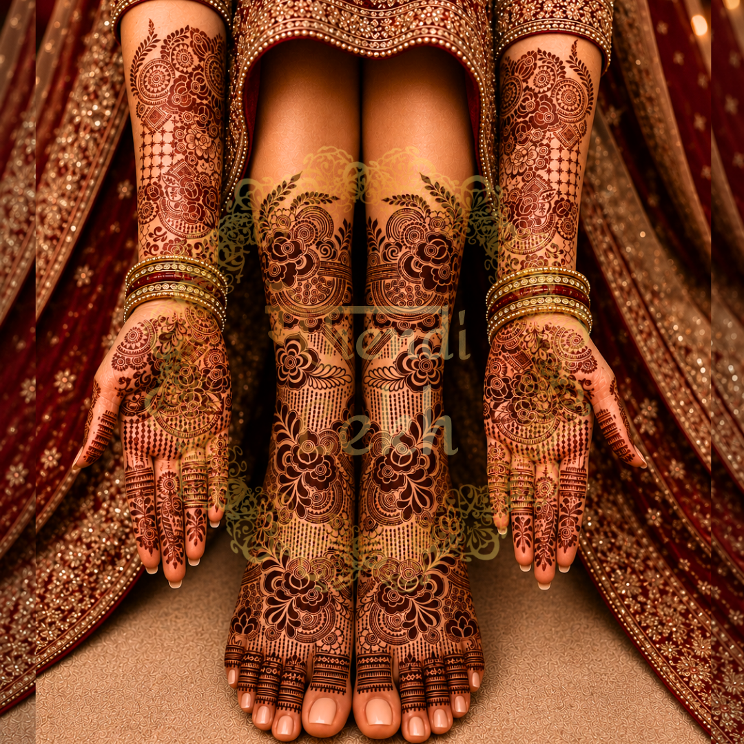 Bridal Combo Stencil MLB-07