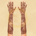 Bridal Stencil MLB-08