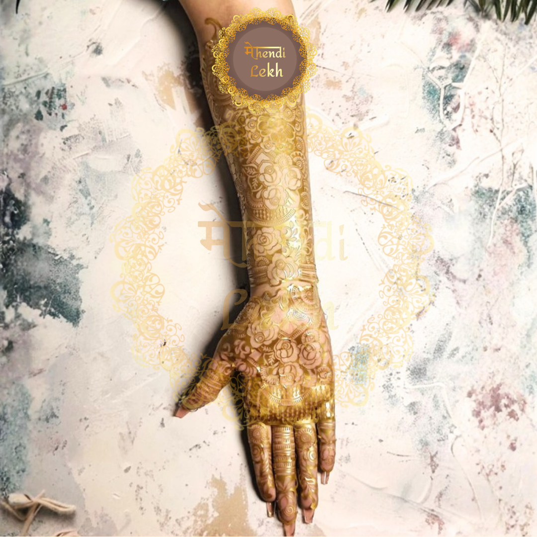 Bridal Stencil MLB-05