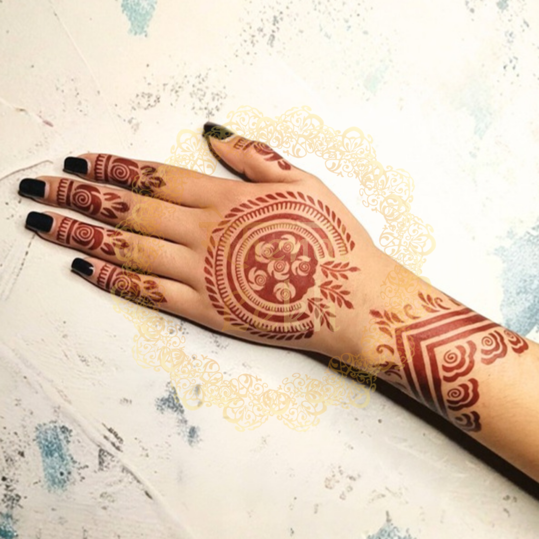 Mehendi Stencil MLS-09