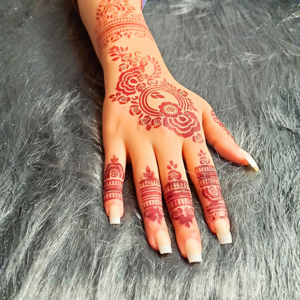 Mehendi Stencil MLS-07