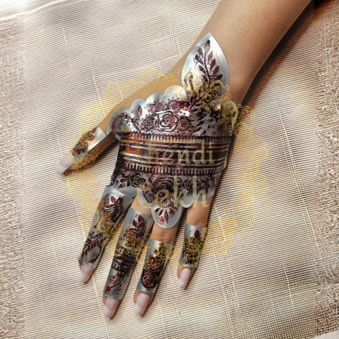 Mehendi Stencil MLS-02