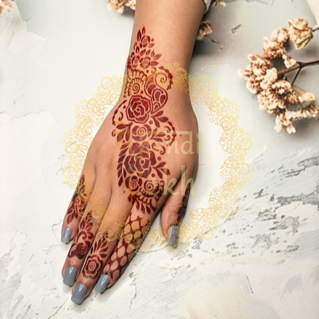 Mehendi Stencil MLS-04