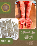 Bridal Stencil MLB-01