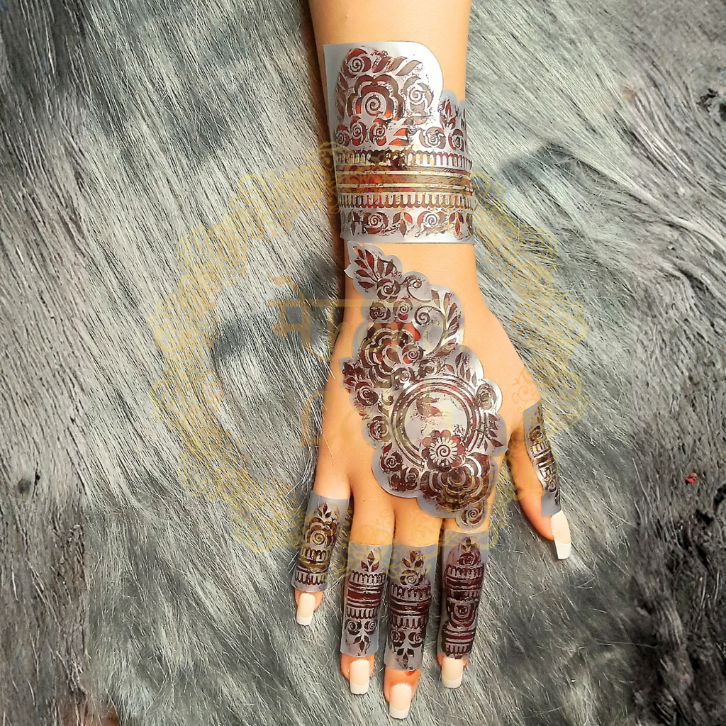 Mehendi Stencil MLS-07