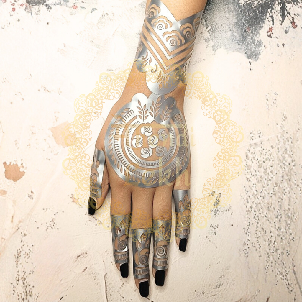 Mehendi Stencil MLS-09