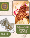 Eid Mehendi Stencil MLR-10