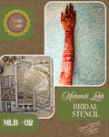 Bridal Stencil MLB-02