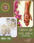 Semi-Bridal Stencil MLB-04