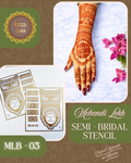 Semi-Bridal Stencil MLB-03