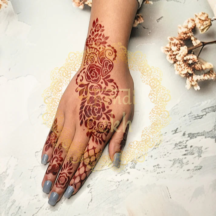Mehendi Stencil MLS-04